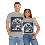 Flag Village Brazil Sporting Flag T-SHIRT Heavy Cotton Tee BRA0016