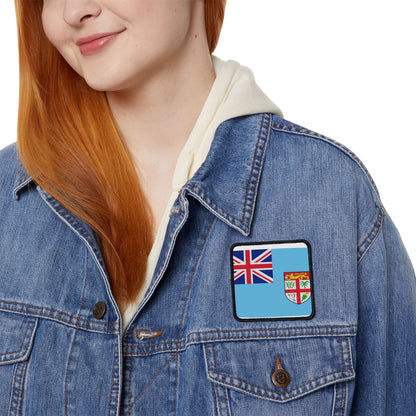 Flag Village Fiji Flag Embroidery Iron-On Patches