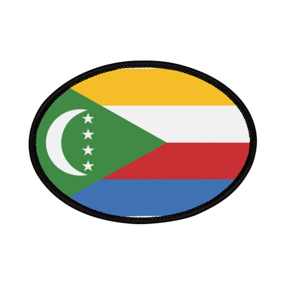 Flag Village Comoros Flag Embroidery Iron-On Patches