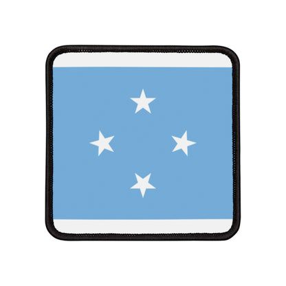 Flag Village Micronesia Flag Embroidery Iron-On Patches