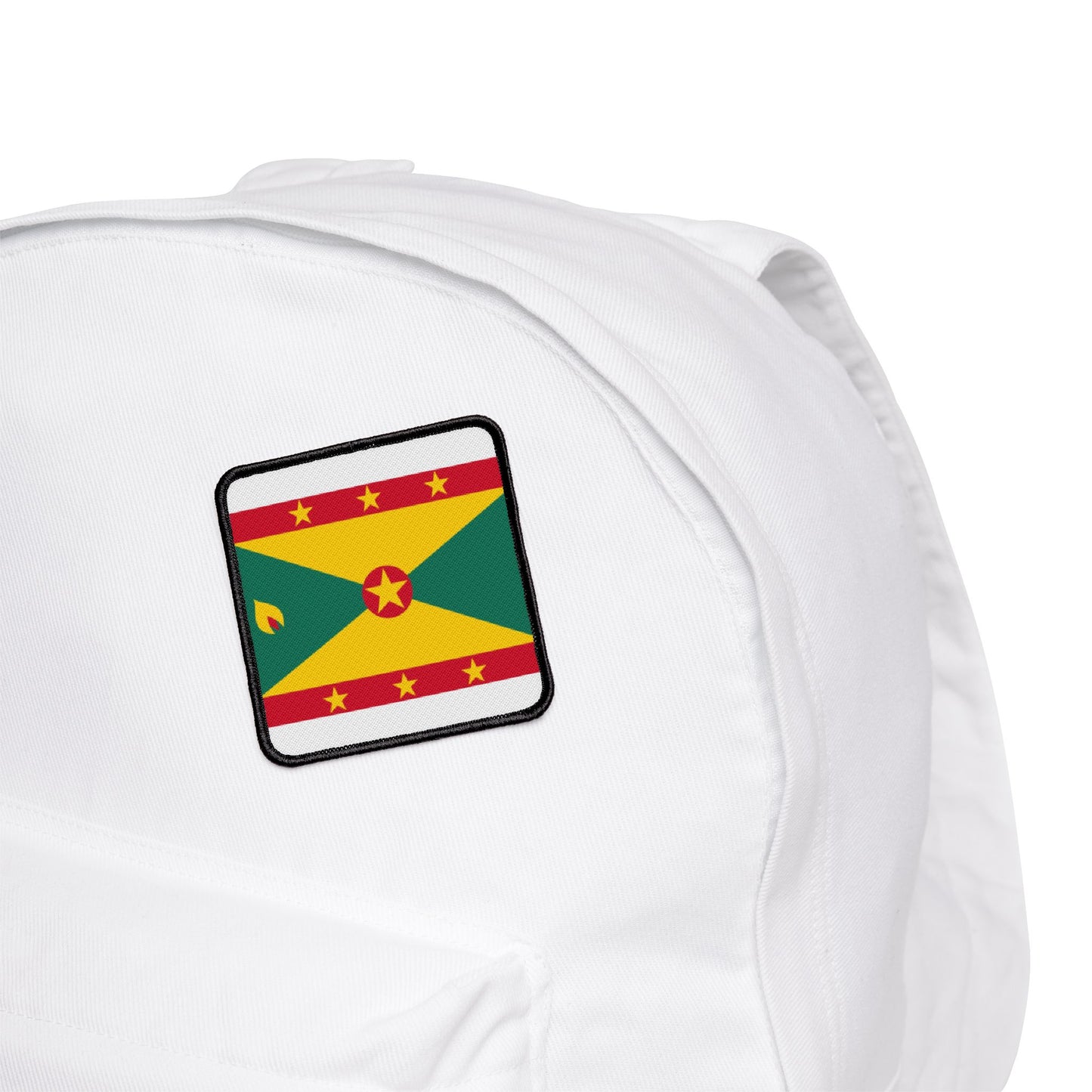 Flag Village Grenada Flag Embroidery Iron-On Patches