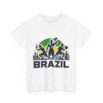 Flag Village Brazil Sporting Flag T-SHIRT Heavy Cotton Tee BRA0005