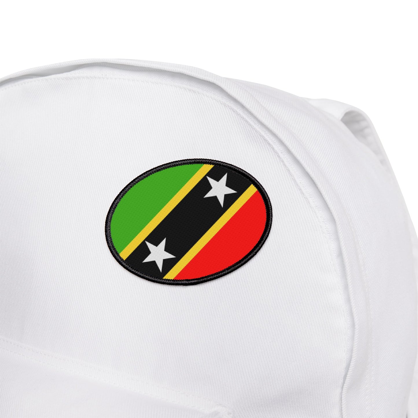Flag Village Saint Kitts And Nevis Flag Embroidery Iron-On Patches