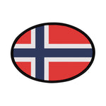 Flag Village Norway Flag Embroidery Iron-On Patches