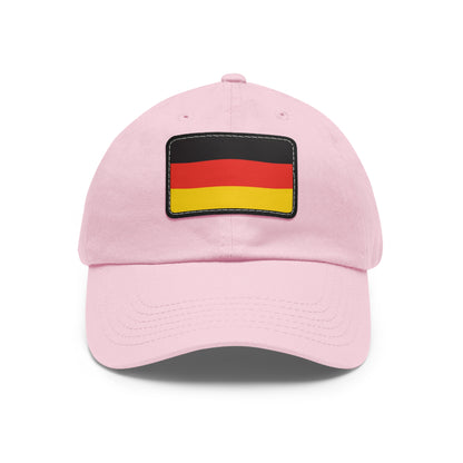 Flag Village Germany Flag Hat Cap with Leather Patch