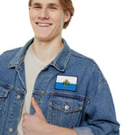 Flag Village San Marino Flag Embroidery Iron-On Patches