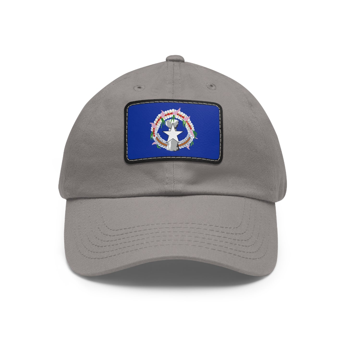 Flag Village USA Northern Mariana Islands State Flag Hat Cap with Leather Patch
