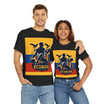 Flag Village Ecuador Sporting Flag T-SHIRT Heavy Cotton Tee ECU0004