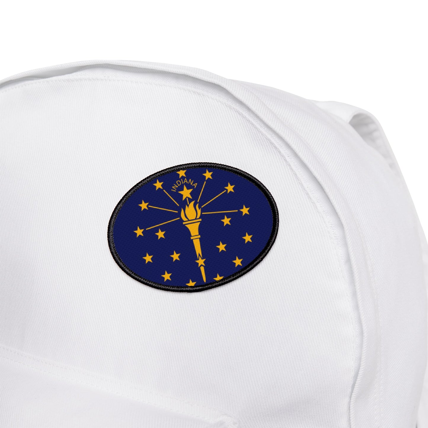 Flag Village Indiana State Flag Embroidery Iron-On Patches