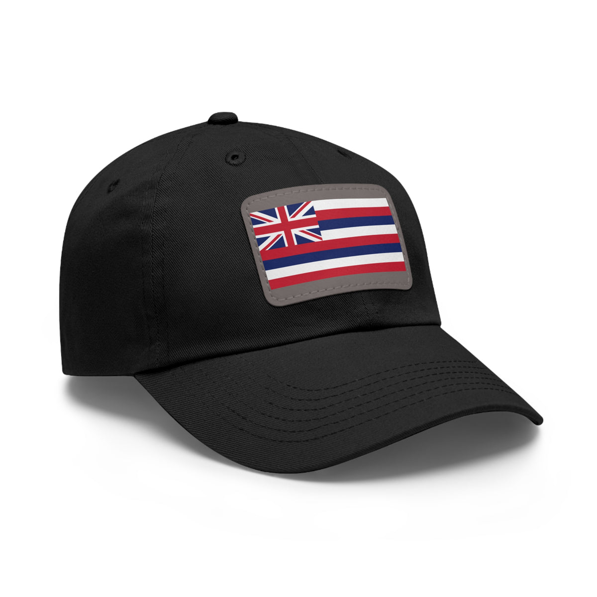 Flag Village USA Hawaii State Flag Hat Cap with Leather Patch