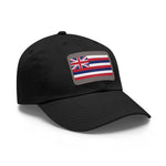 Flag Village USA Hawaii State Flag Hat Cap with Leather Patch