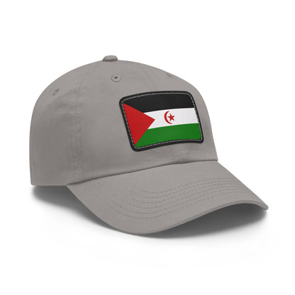 Flag Village Western Sahara Flag Hat Cap with Leather Patch
