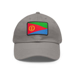 Flag Village Eritrea Flag Hat Cap with Leather Patch