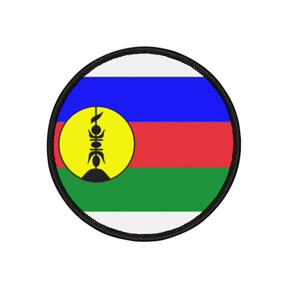 Flag Village New Caledonia Flag Embroidery Iron-On Patches