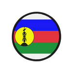 Flag Village New Caledonia Flag Embroidery Iron-On Patches