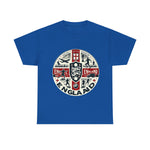 Flag Village England Sporting Flag T-SHIRT Heavy Cotton Tee GBR0006