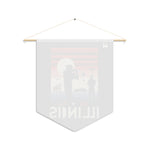 Flag Village Illinois State Flag Pennant Sporting Home Wall decoration IL0001