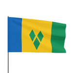 Flag Village Saint Vincent And The Grenadines Flag 18" x 12" / 36" x 24" / 60" x 36"