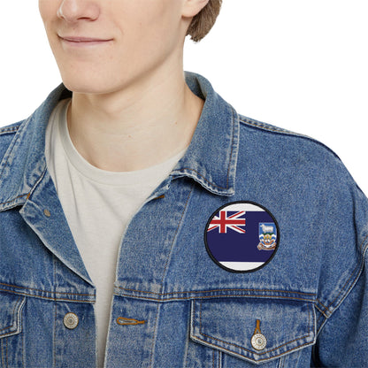 Flag Village Falkland Islands Flag Embroidery Iron-On Patches