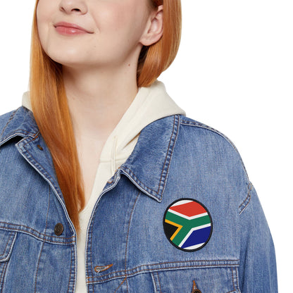 Flag Village South Africa Flag Embroidery Iron-On Patches