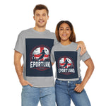 Flag Village England Sporting Flag T-SHIRT Heavy Cotton Tee GBR0003