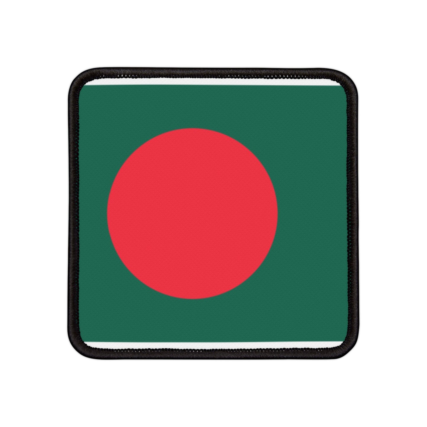 Flag Village Bangladesh Flag Embroidery Iron-On Patches