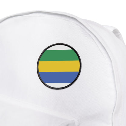 Flag Village Gabon Flag Embroidery Iron-On Patches