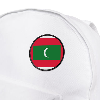 Flag Village Maldives Flag Embroidery Iron-On Patches