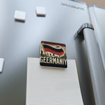 Flag Village Germany Flag Sporting Porcelain Magnet, Square DEU0005