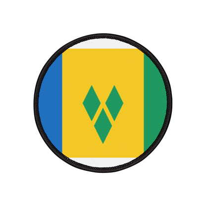 Flag Village Saint Vincent And The Grenadines Flag Embroidery Iron-On Patches