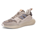 Flag Village Men's Outdoor Platform Low-top Sports Running Shoes