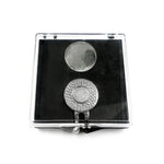 Flag Village Acrylic Transparent Mark Coin Fork Cap Clip Set Gift Box