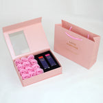 Flag Village Pearl Paper Window Jewelry Lipstick Gift Box Set