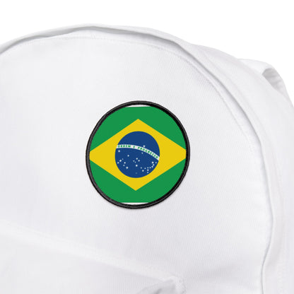 Flag Village Brazil Flag Embroidery Iron-On Patches