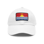 Flag Village Kiribati Flag Hat Cap with Leather Patch