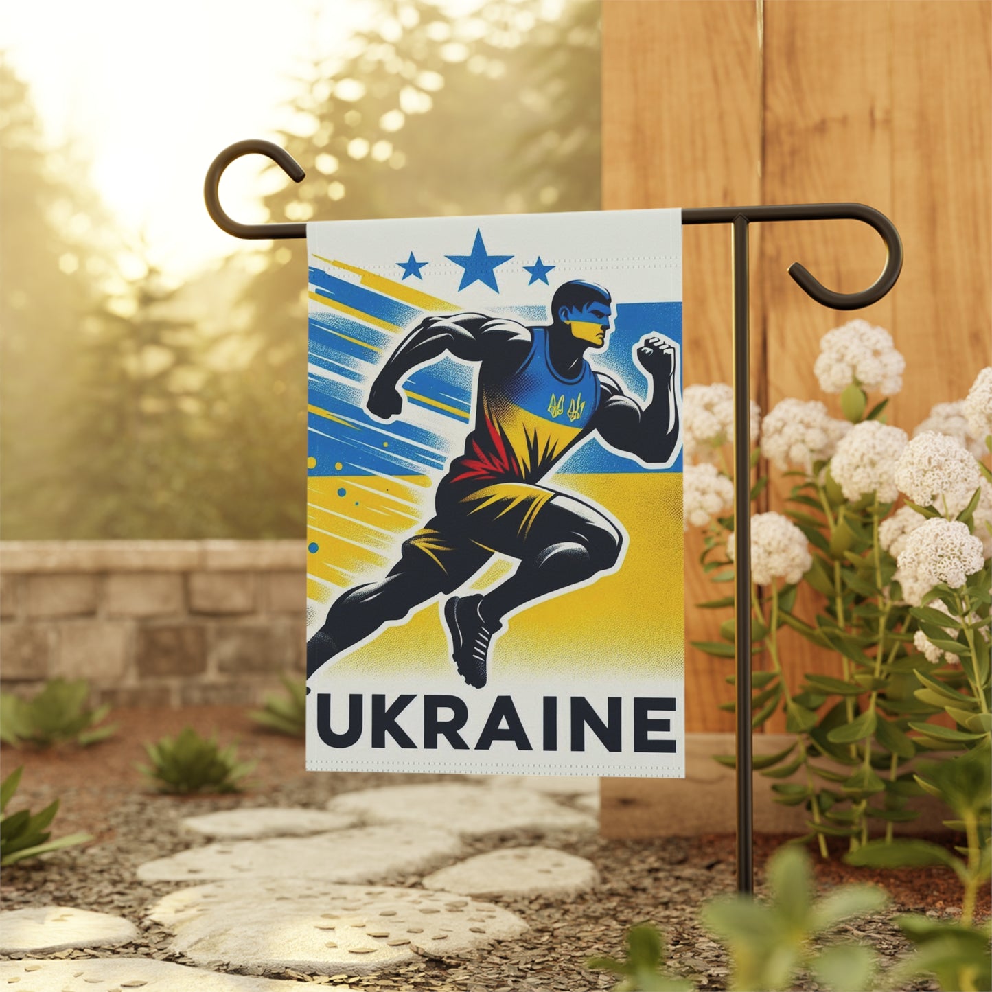 Flag Village Ukraine Flag Sporting Garden & House Banner UKR0003