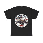 Flag Village UK Vintage Car Flag T-SHIRT Heavy Cotton Tee UK0019