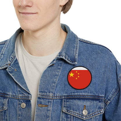 Flag Village China Flag Embroidery Iron-On Patches