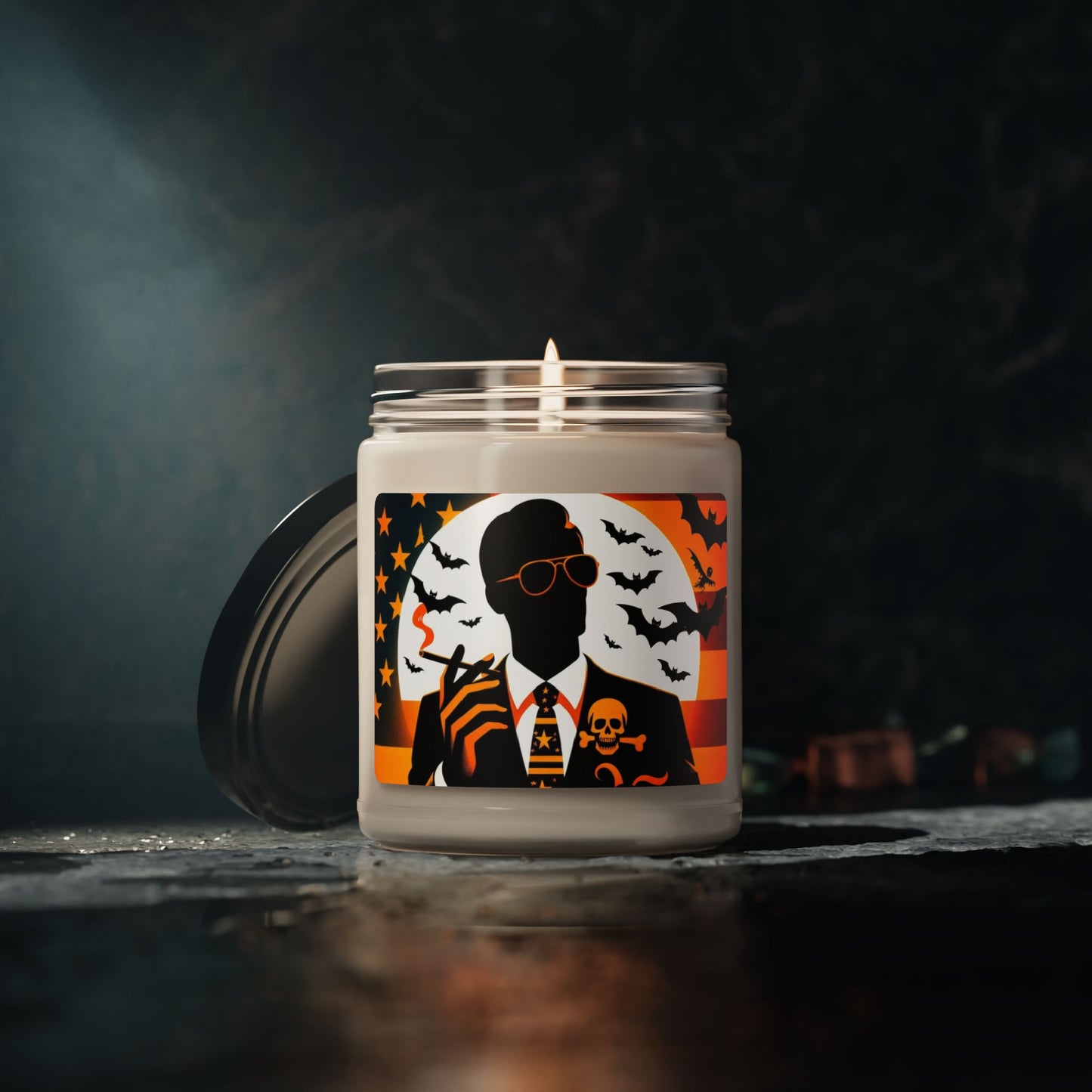 Flag Village Halloween Pretty Witch Scented Soy Candle, 9oz HW0053
