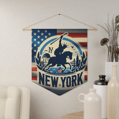 Flag Village New York State Flag Pennant Sporting Home Wall decoration NY0002