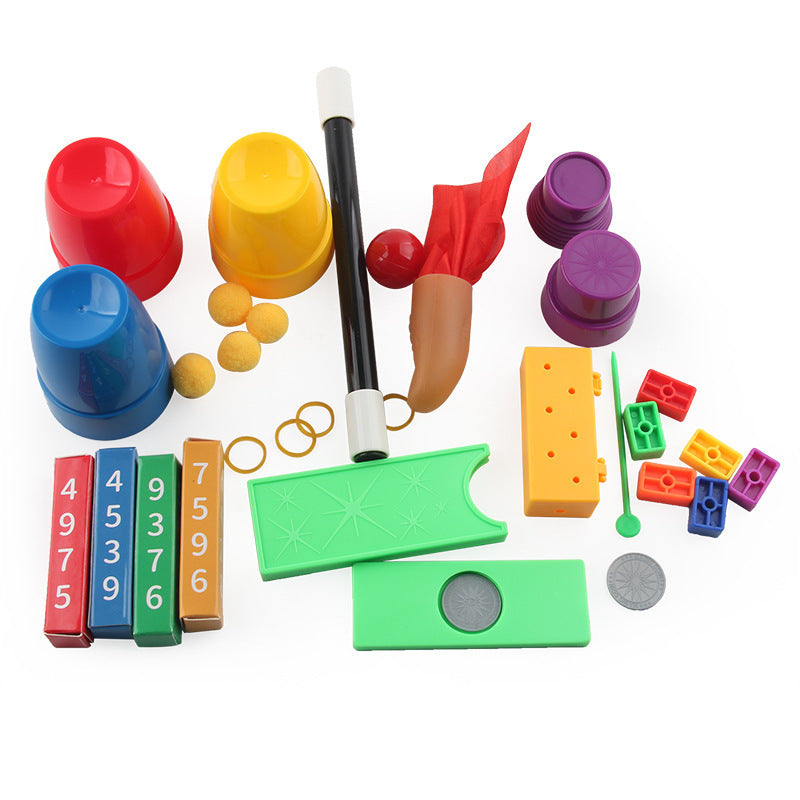 Flag Village Strange new toys close-range stage magic gift box set