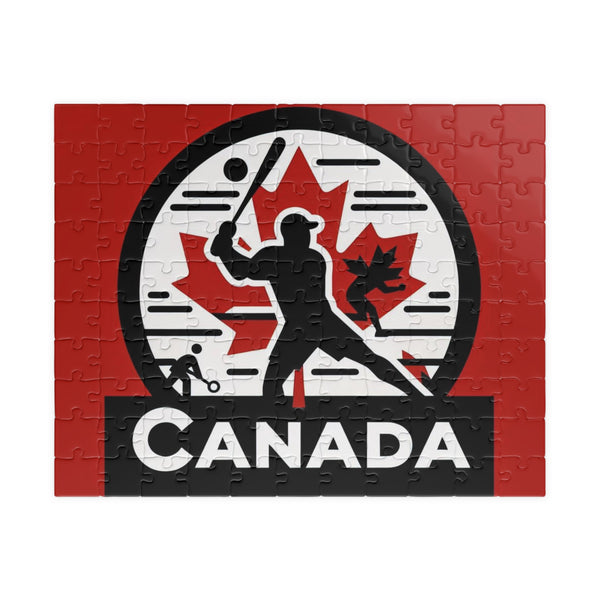 Flag Village CANADA Sporting Flag Puzzle (110, 252, 520, 1014-piece) CAN0001