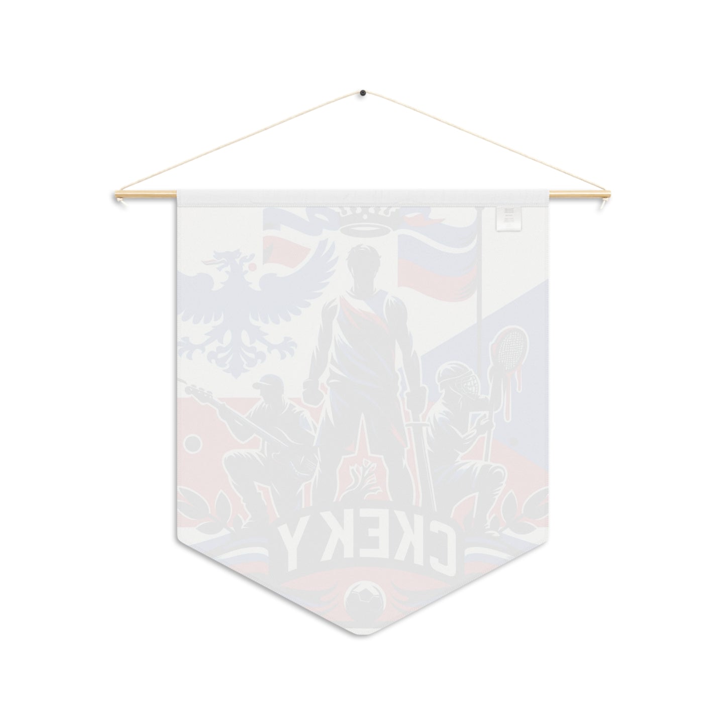 Flag Village Czech Flag Pennant Sporting Home Wall decoration CZE0001