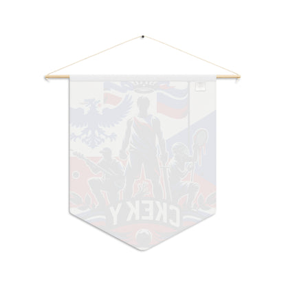 Flag Village Czech Flag Pennant Sporting Home Wall decoration CZE0001