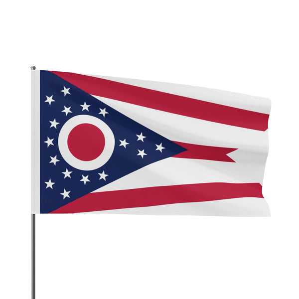 Flag Village USA Ohio State Flag 18" x 12" / 36" x 24" / 60" x 36"