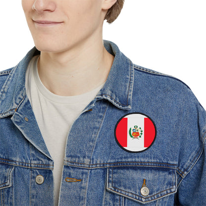 Flag Village Peru Flag Embroidery Iron-On Patches