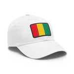 Flag Village Guinea Flag Hat Cap with Leather Patch