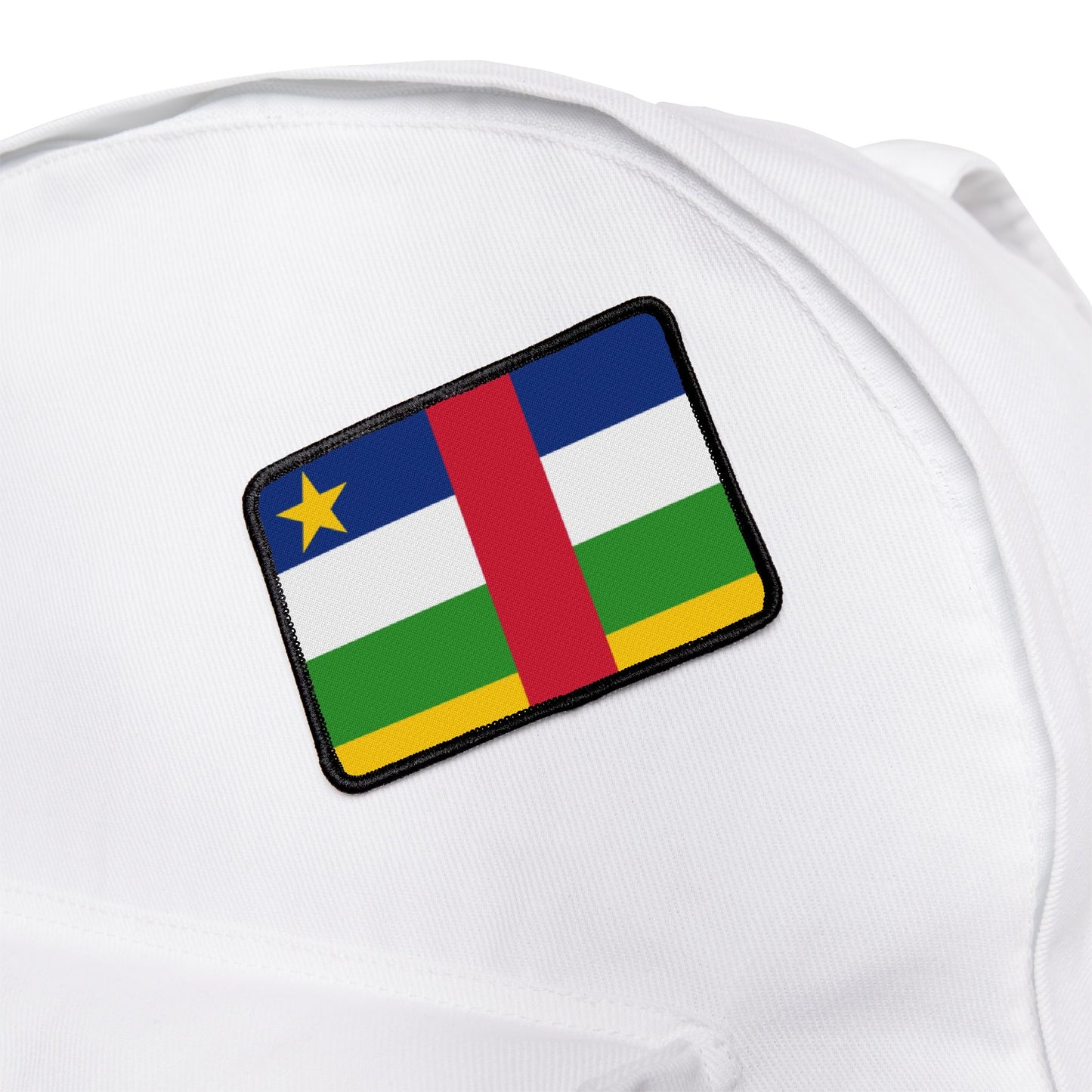 Flag Village Central African Republic Flag Embroidery Iron-On Patches