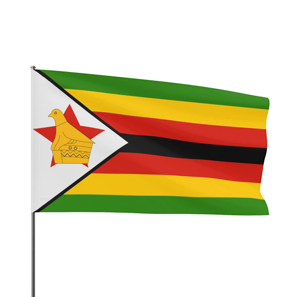 Flag Village Zimbabwe Flag 18" x 12" / 36" x 24" / 60" x 36"