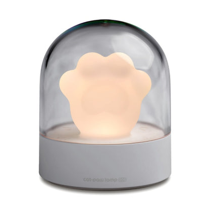 Flag Village Exquisite Night Light Cat Paw Light USB Charging Music Box Warm Musical Lamp Cats Paw Lamp For Kids Children Gift Desktop Decor